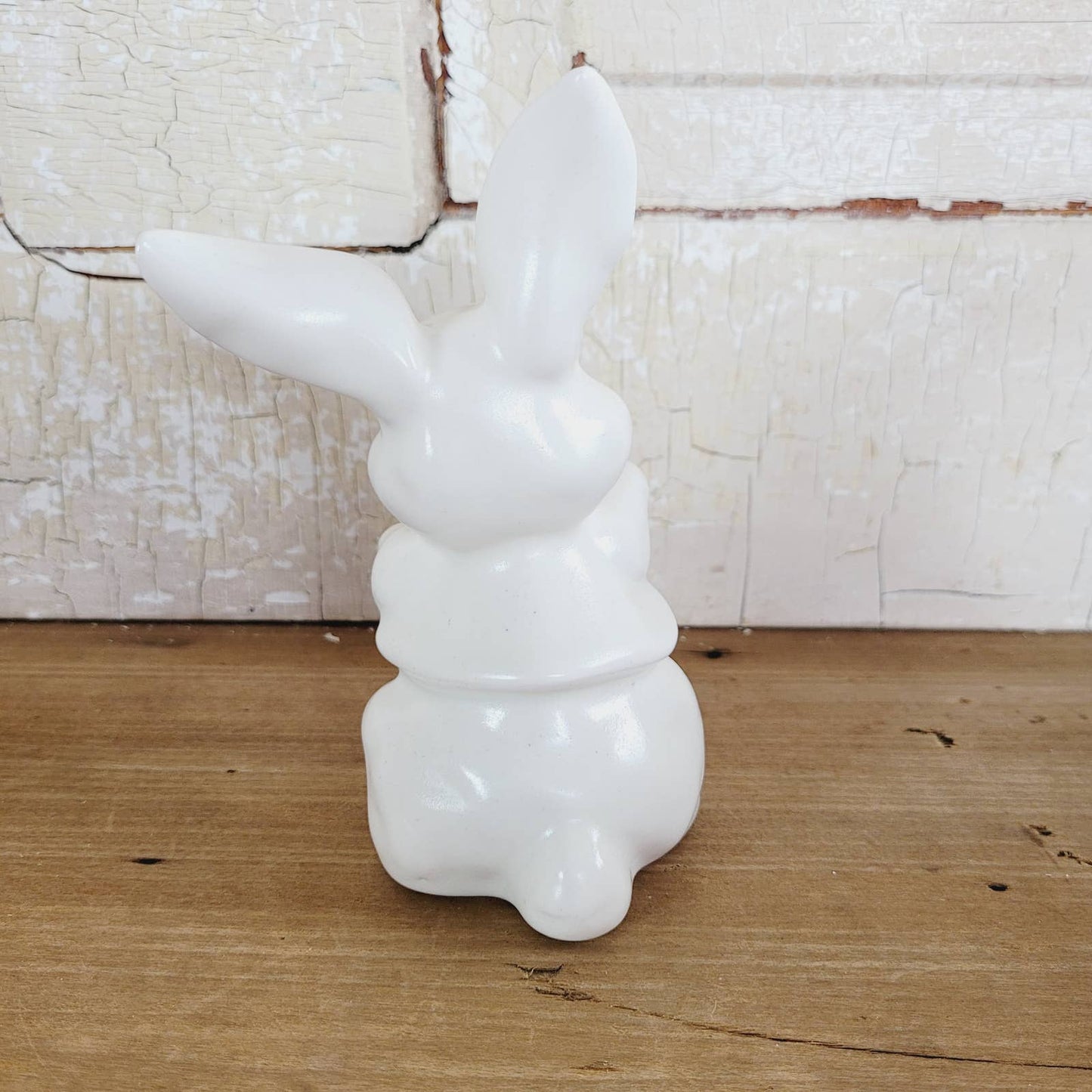 Vintage Kay Finch Rabbit White Signed