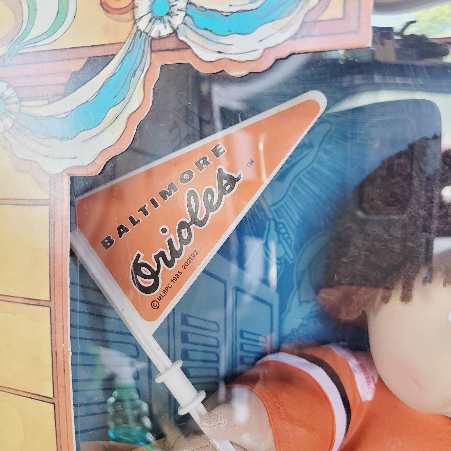 NEW! RARE Vintage 1986 Cabbage Patch Kids All Stars ORIOLES CPK STADIUM Doll