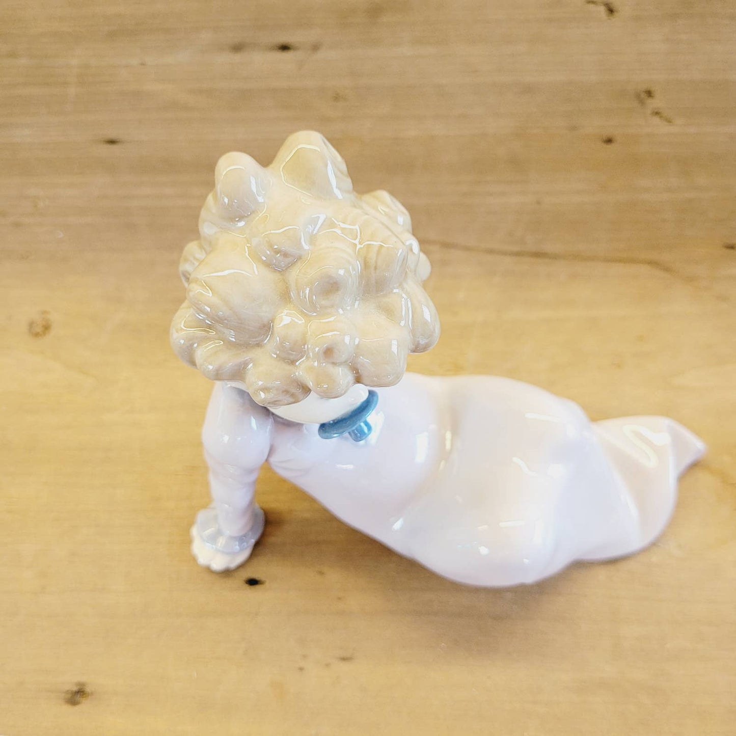 Lladro Spain Baby with Pacifier Retired