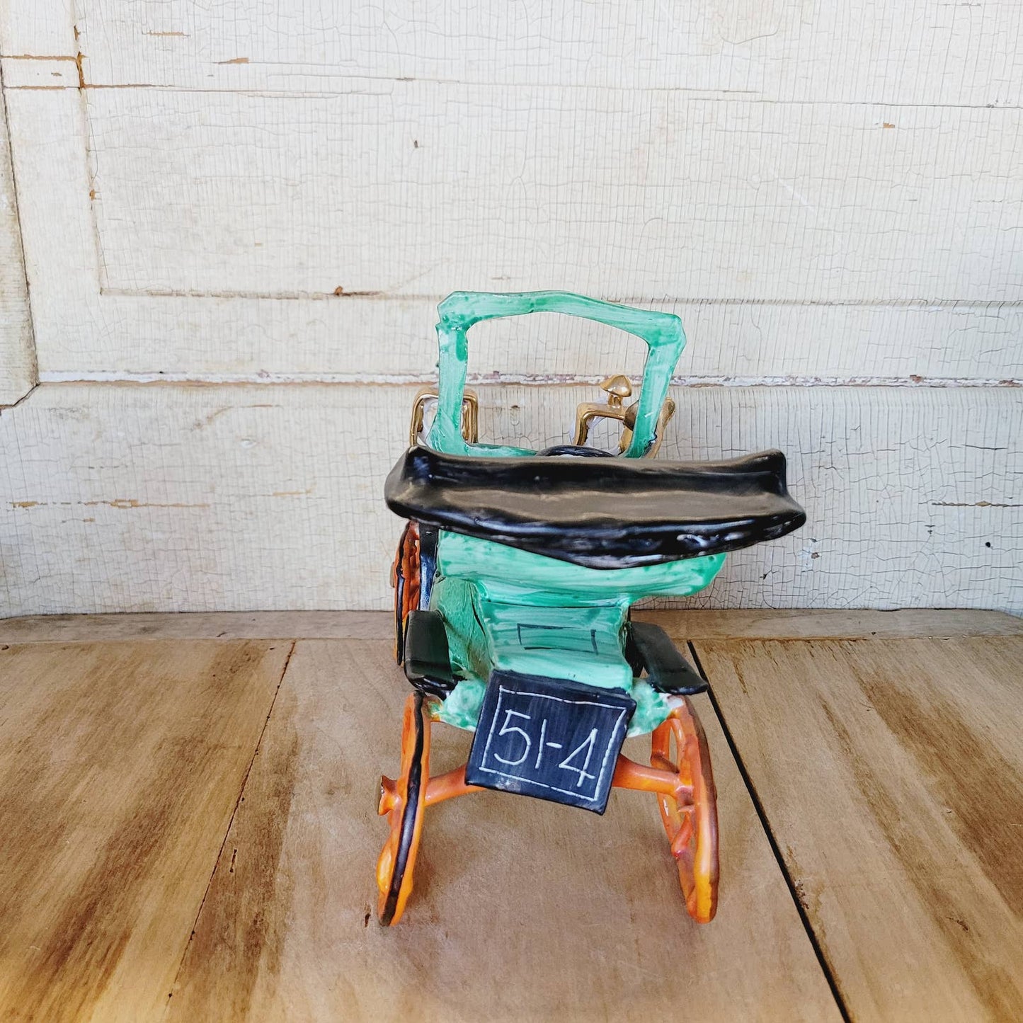 Unique Vintage Jalopy Sculpture
