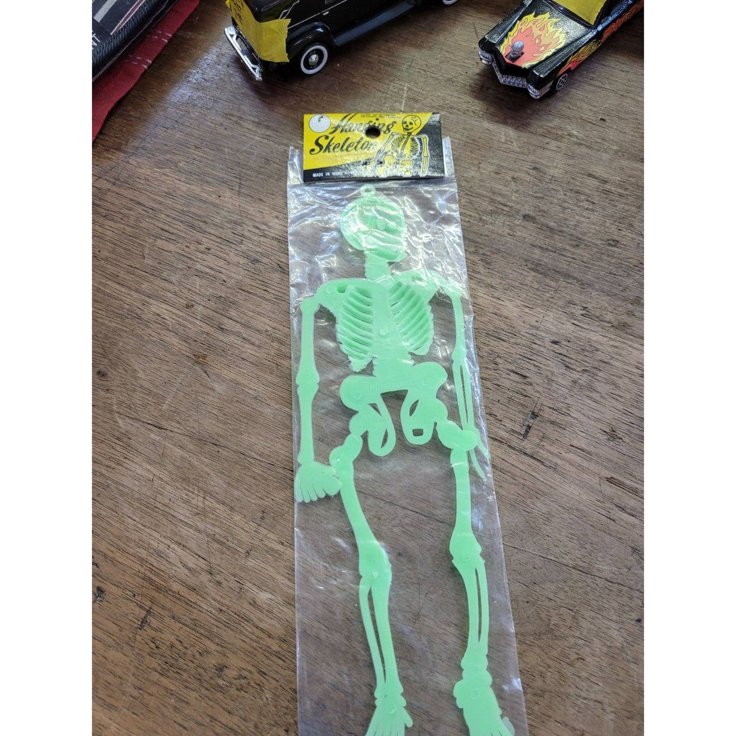 Vintage NOS Hanging Skeleton