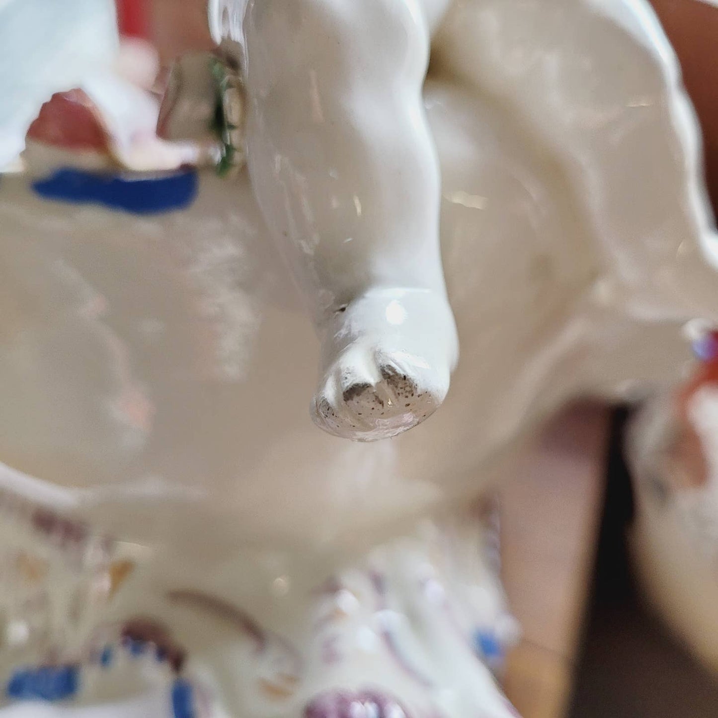 Vintage Capodimonte Italian Renaissance Revival Centerpiece.