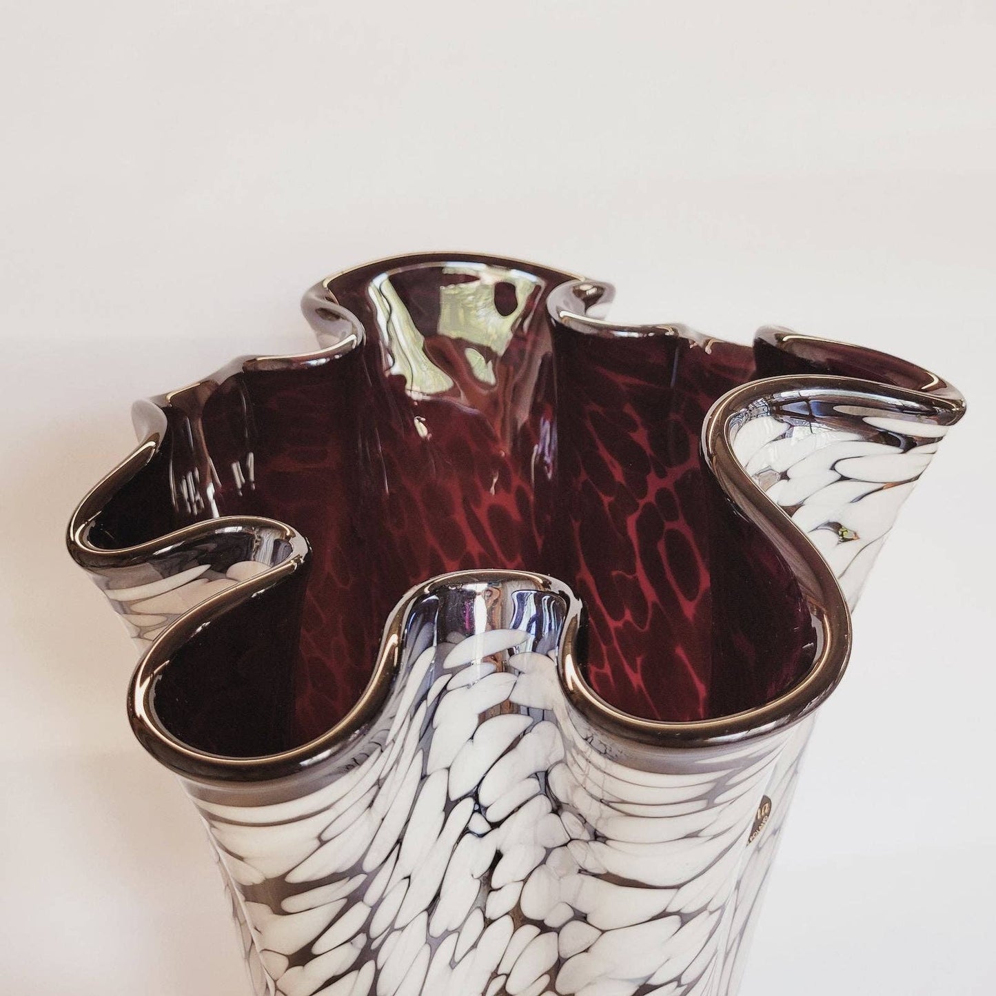 Jozefina Amethyst Pearl Vase