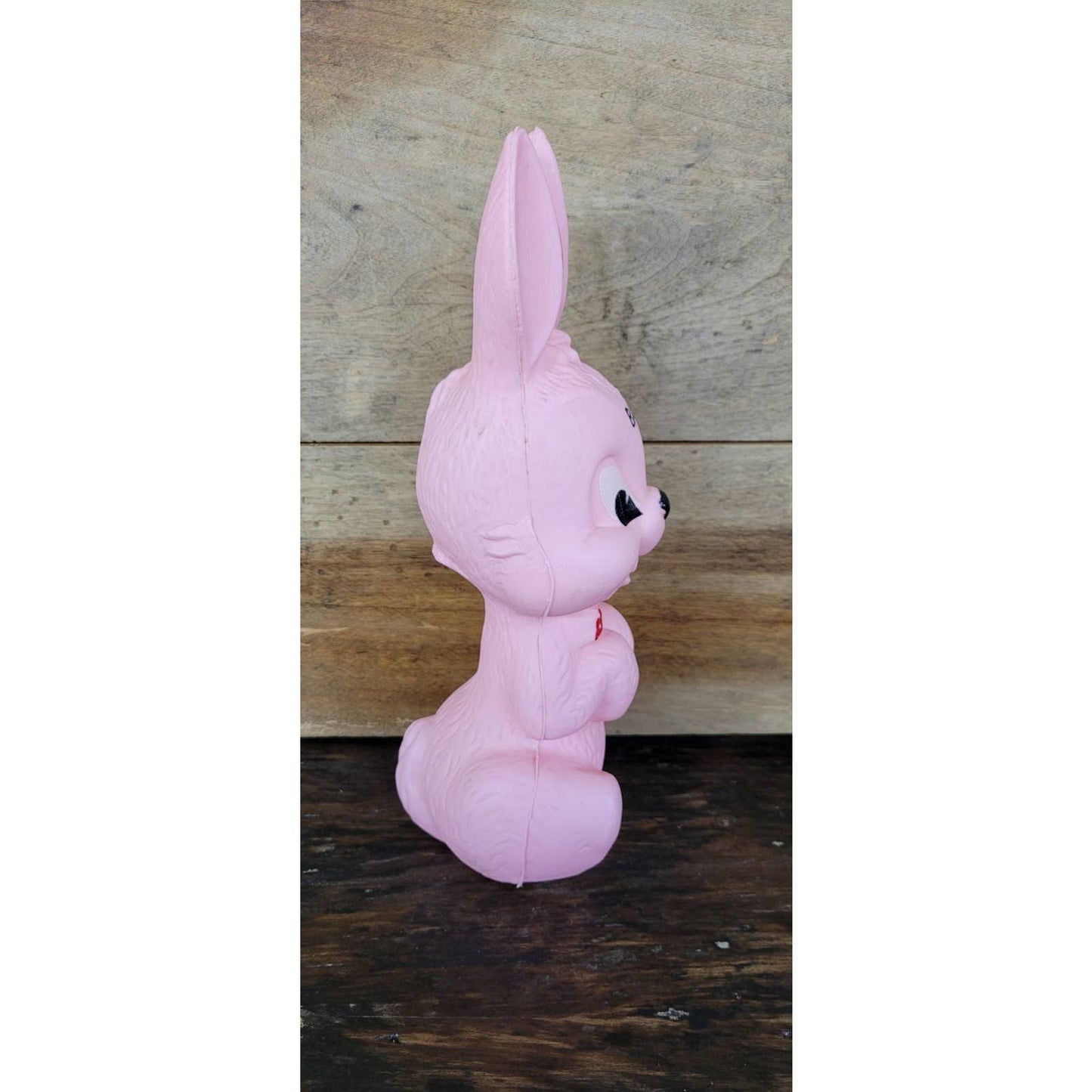 Vintage Pink Bunny Bank