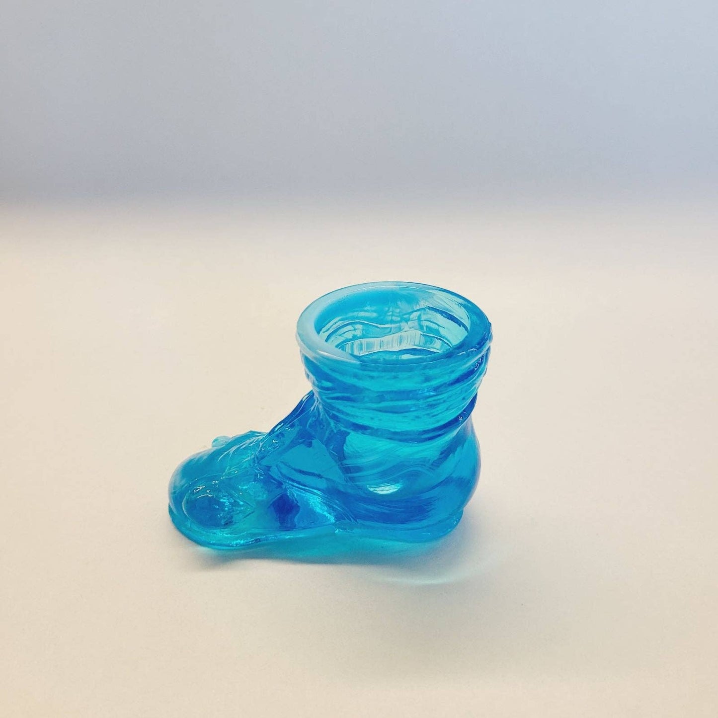 Boyd Glass Shoe Boot Blue Slag