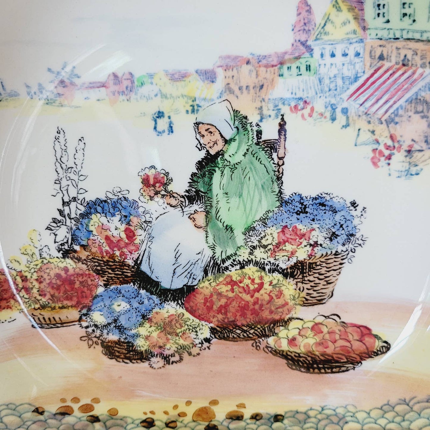 Royal Doulton Flower Market Serving Bowl
