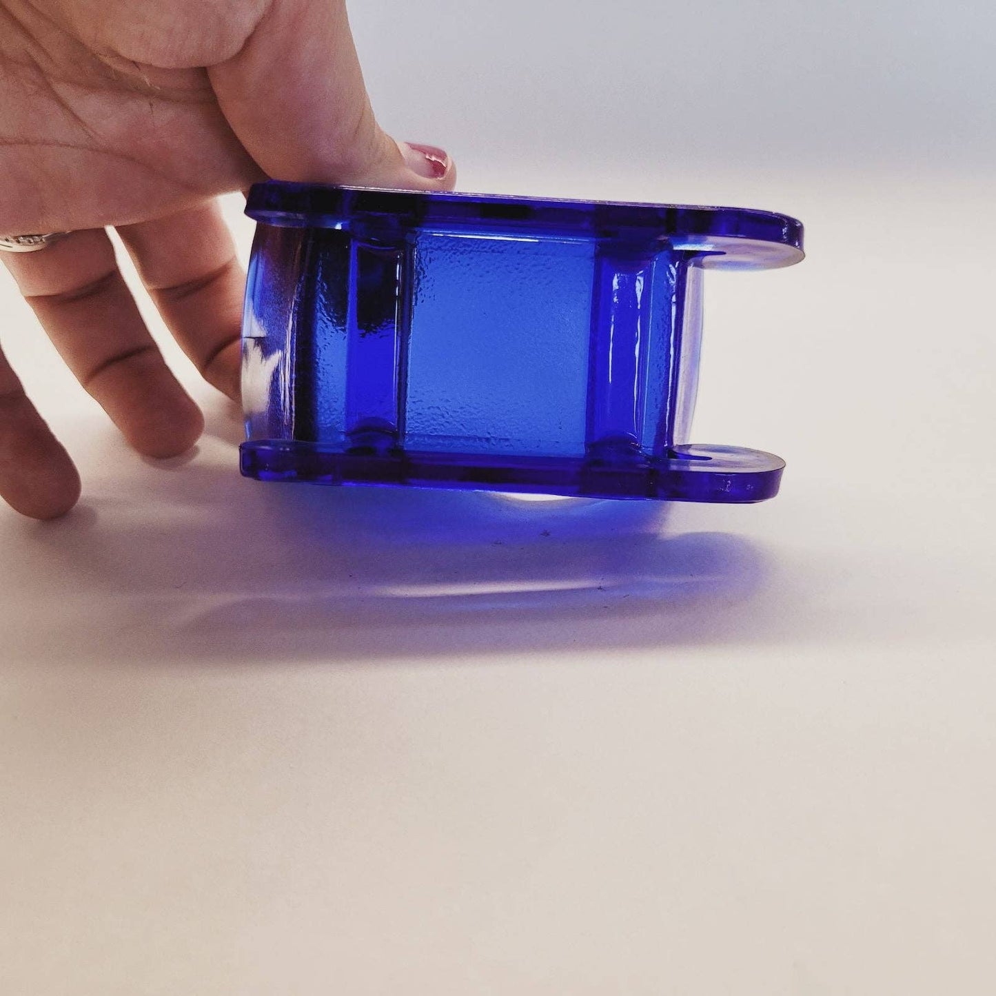 Boyd Glass Sleigh Cobalt