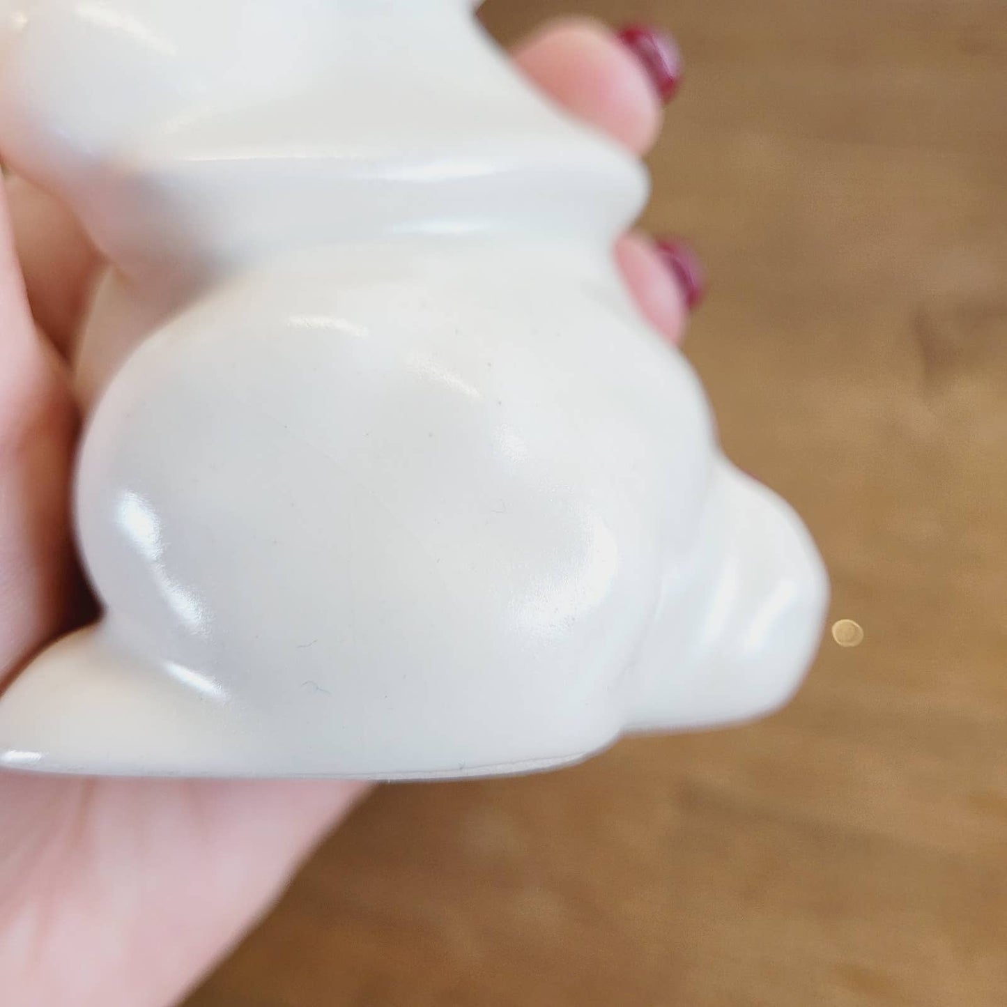 Vintage Kay Finch Rabbit White Signed