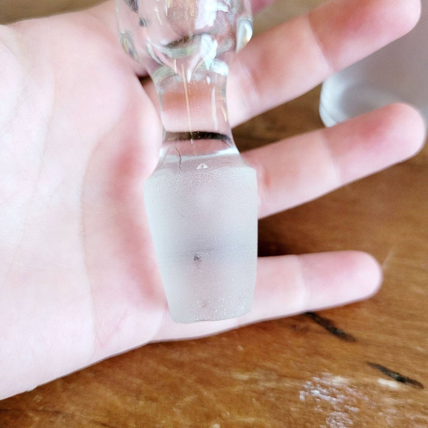 Vintage Bohemian Glass Decanter Set