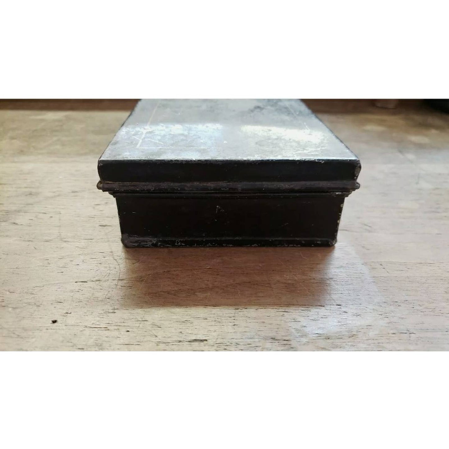 Antique Tiffany & Co Metal Grooming Box