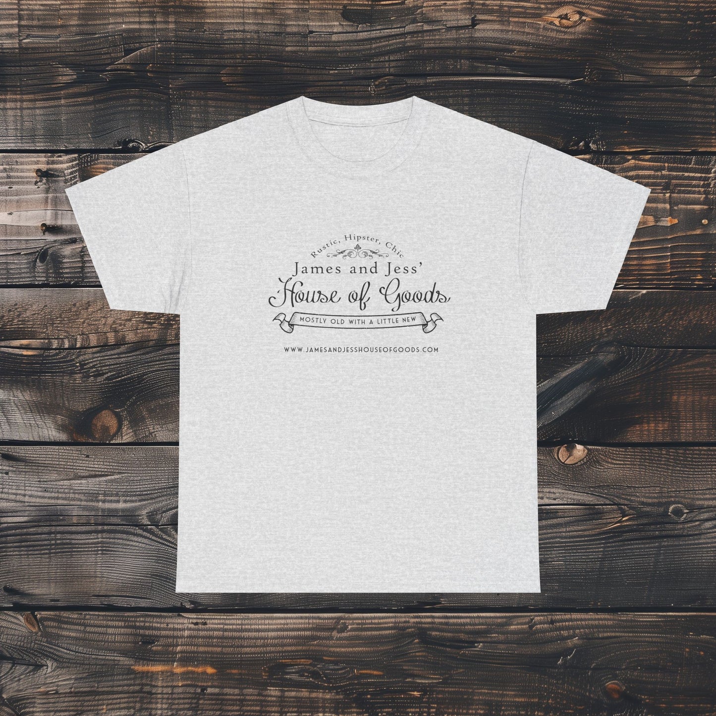 James and Jess' House of Goods Logo T-Shirt