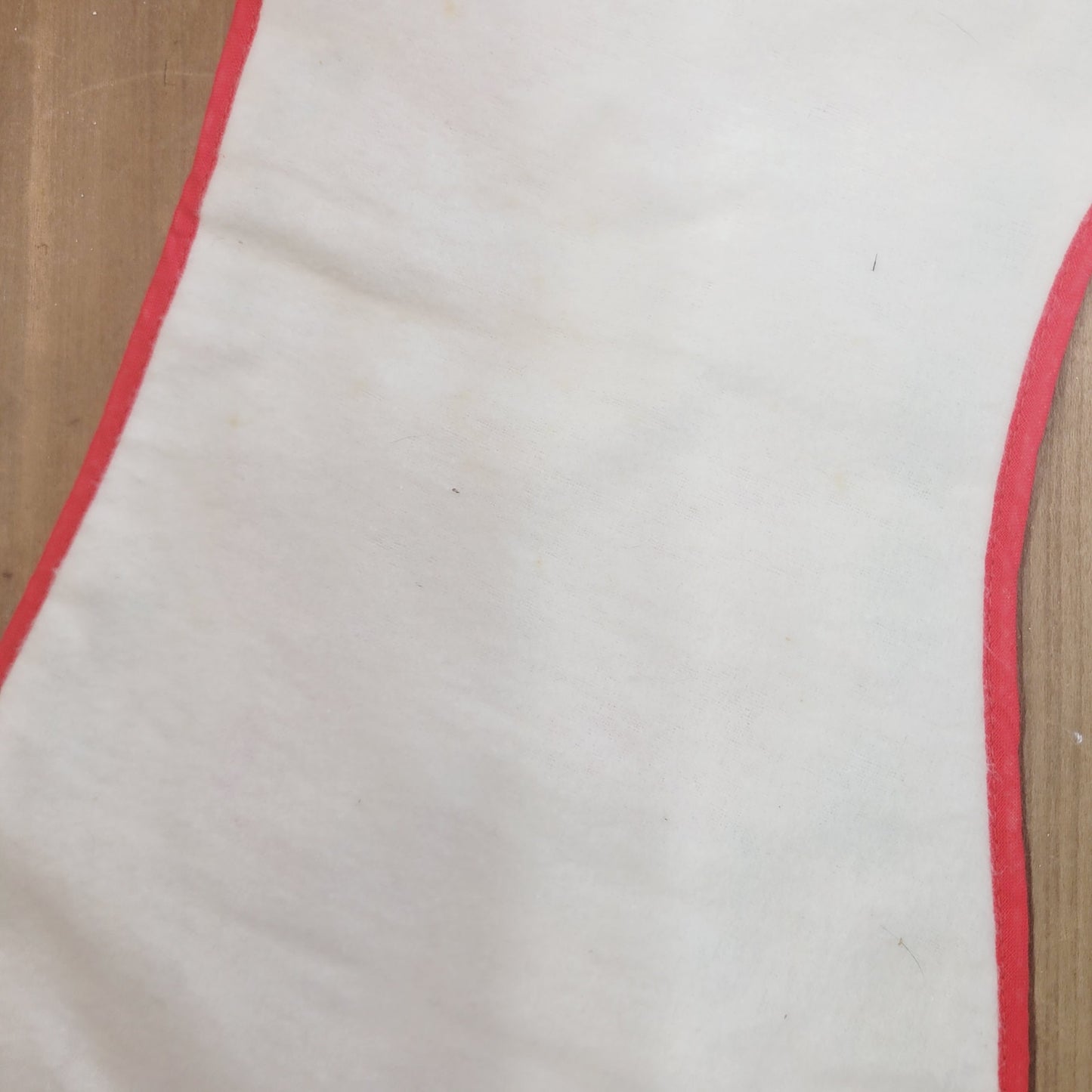 Vintage 19" Santa Claus Christmas Stocking Teddy Bear Candy Cane Just for You