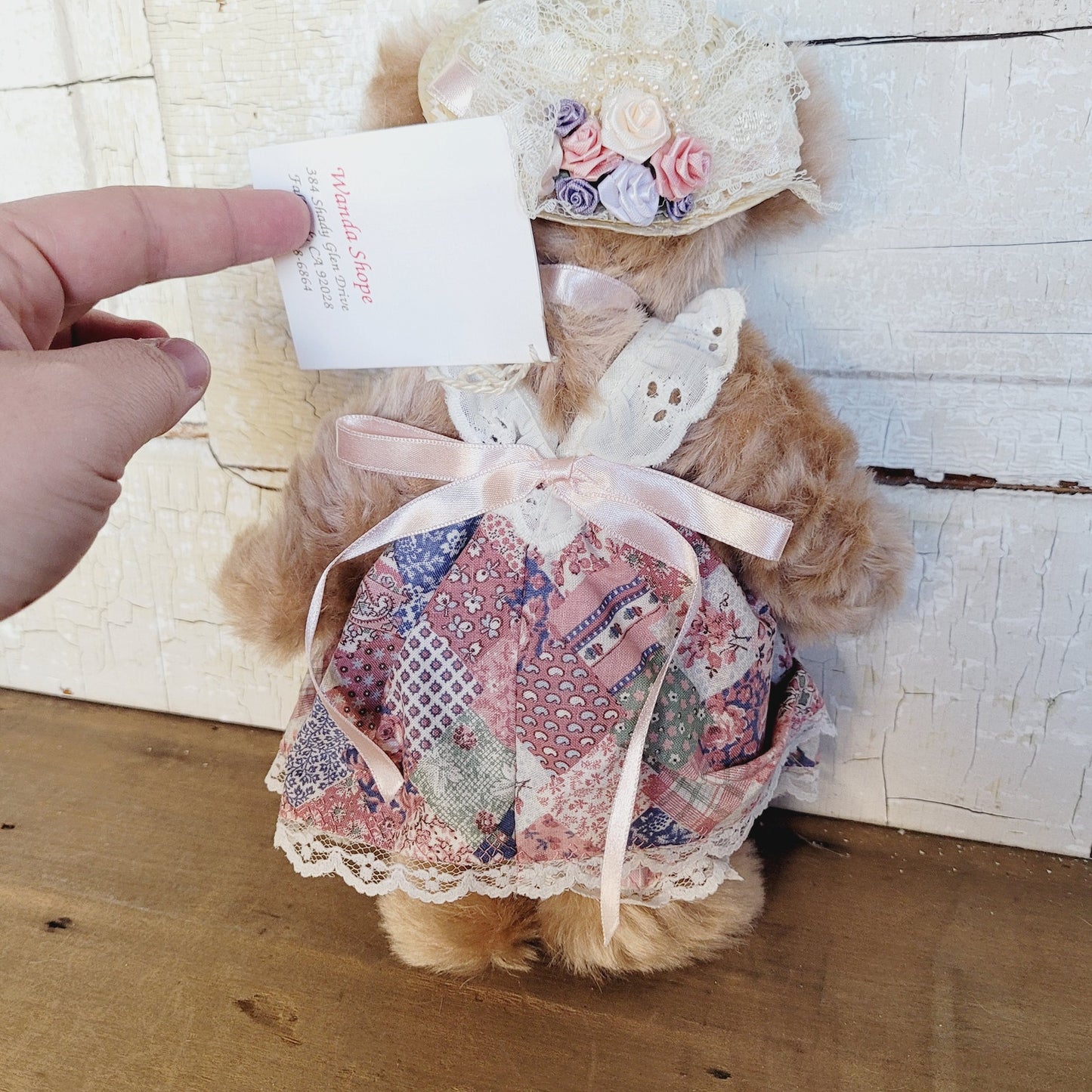 Wandabears "Tutti" #7 - Mohair Bear with Signed Tag - 10"