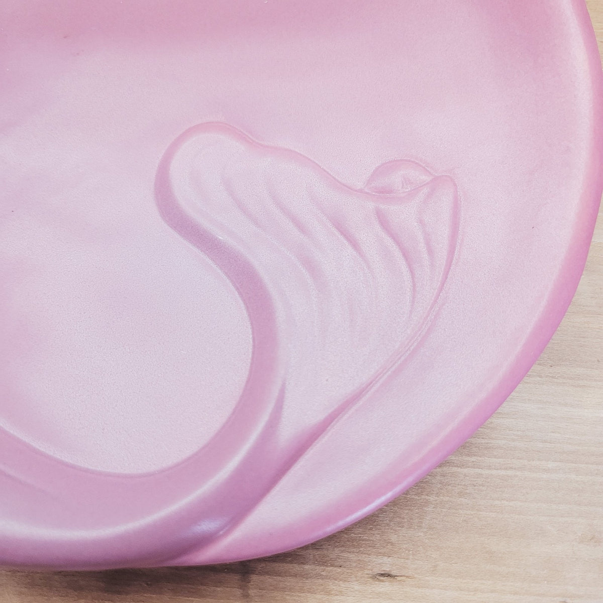 Van Briggle Pottery Mermaid Tray Dish Plate Mulberry Matte Colorado Springs