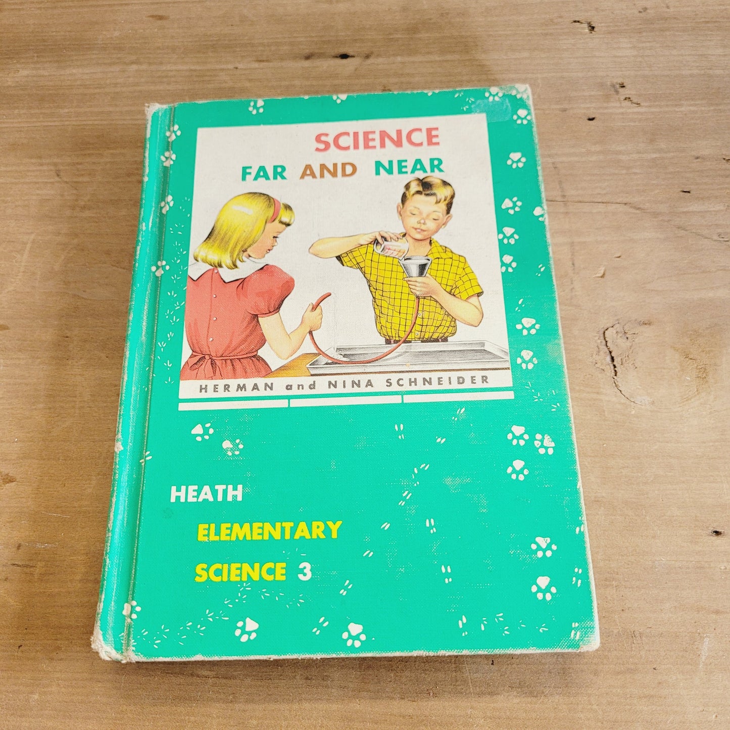 Vintage 1959 Science Far and Near Book