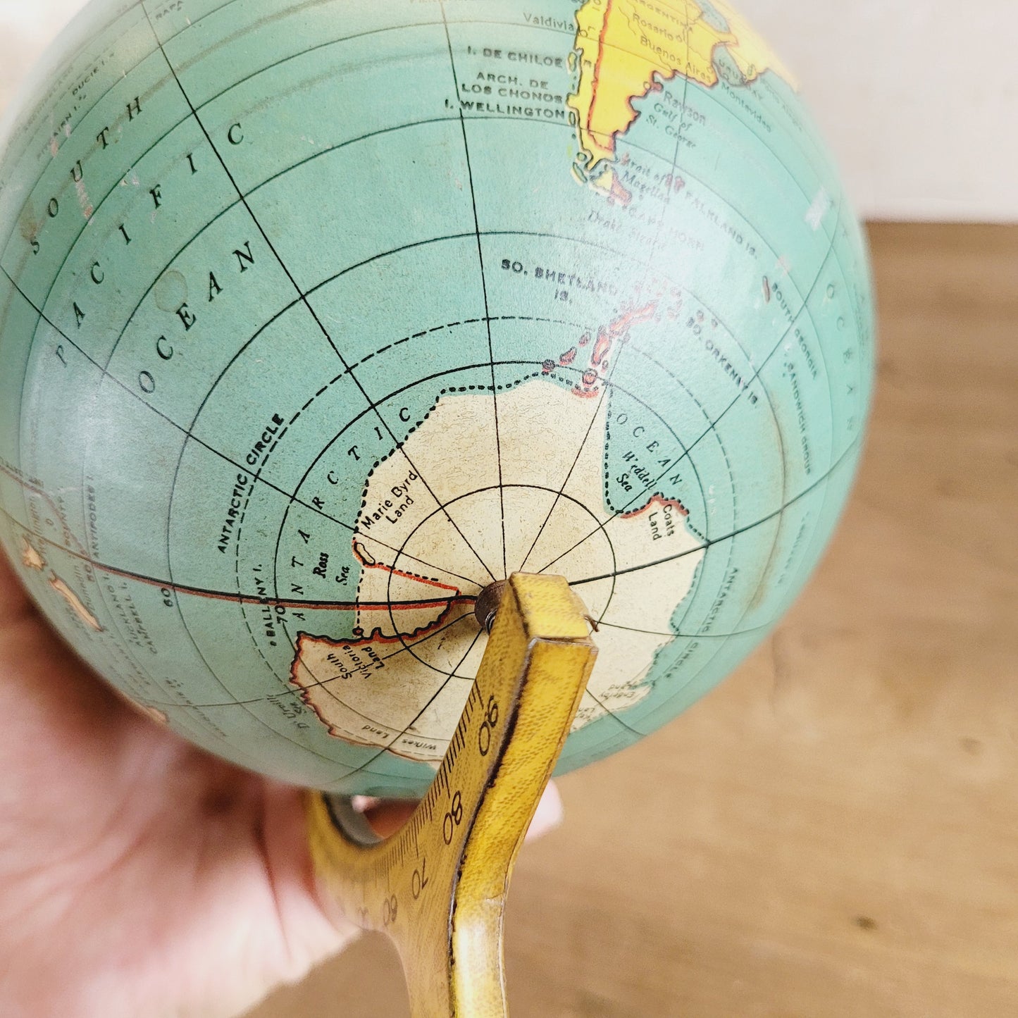 Vintage 1930s J. Chein and Co. World Globe Toy