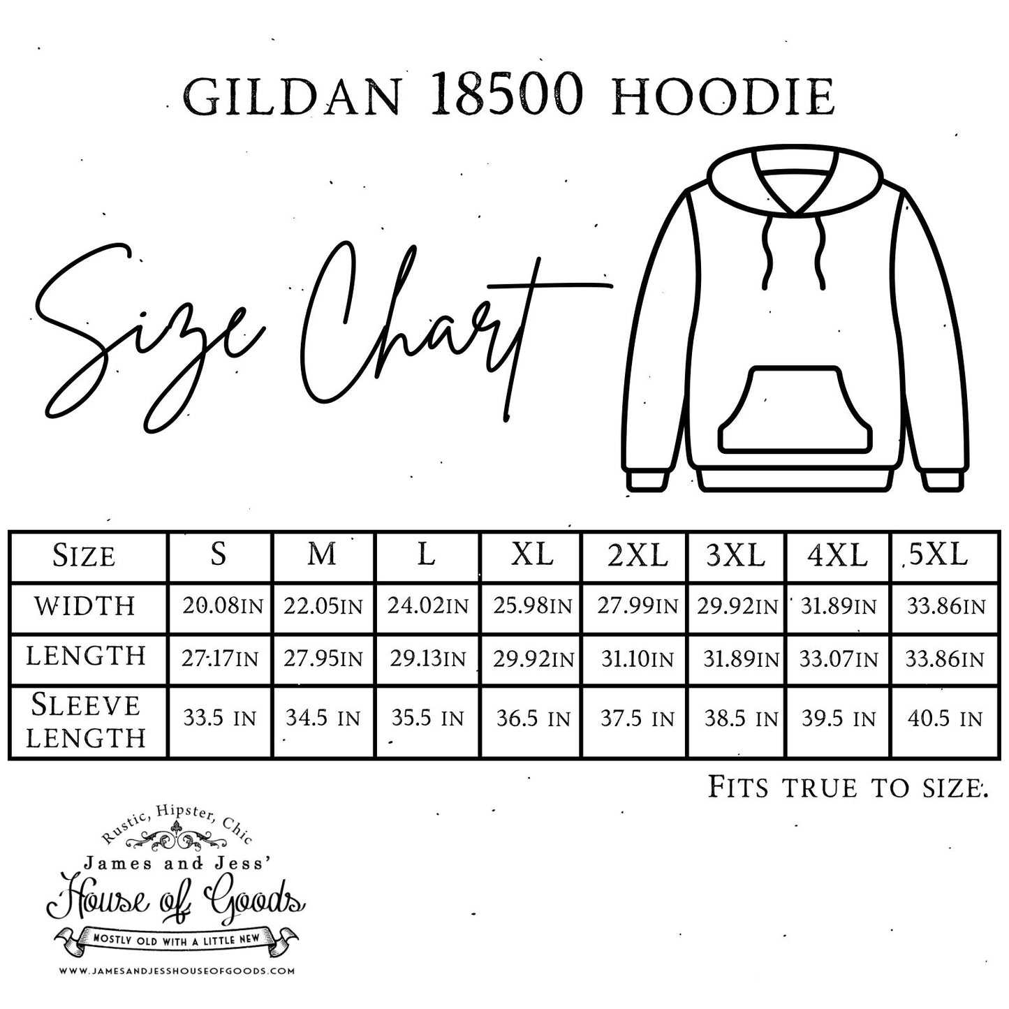 James and Jess' House of Goods Logo Hoodie