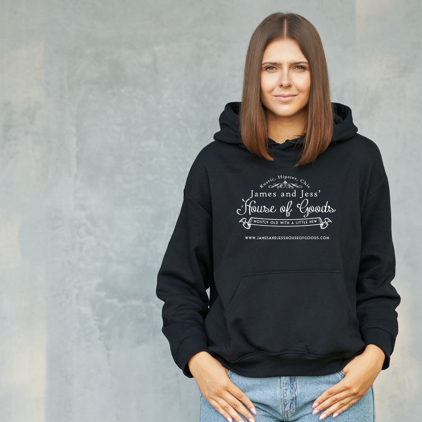 James and Jess' House of Goods Logo Hoodie