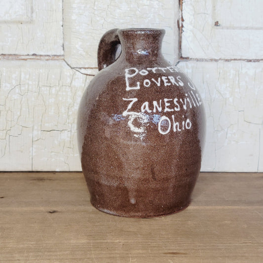 Marvin Bailey Signed Stoneware Jug - Zanesville Ohio Pottery Enthusiast Treasure