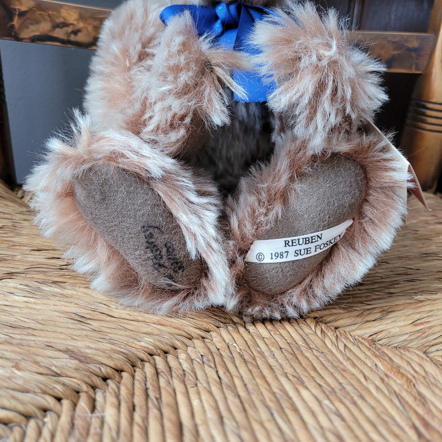 Rare Sue Foskey Nostalgic Bear Reuben - Limited Edition, Signed, 1987 - #33/100