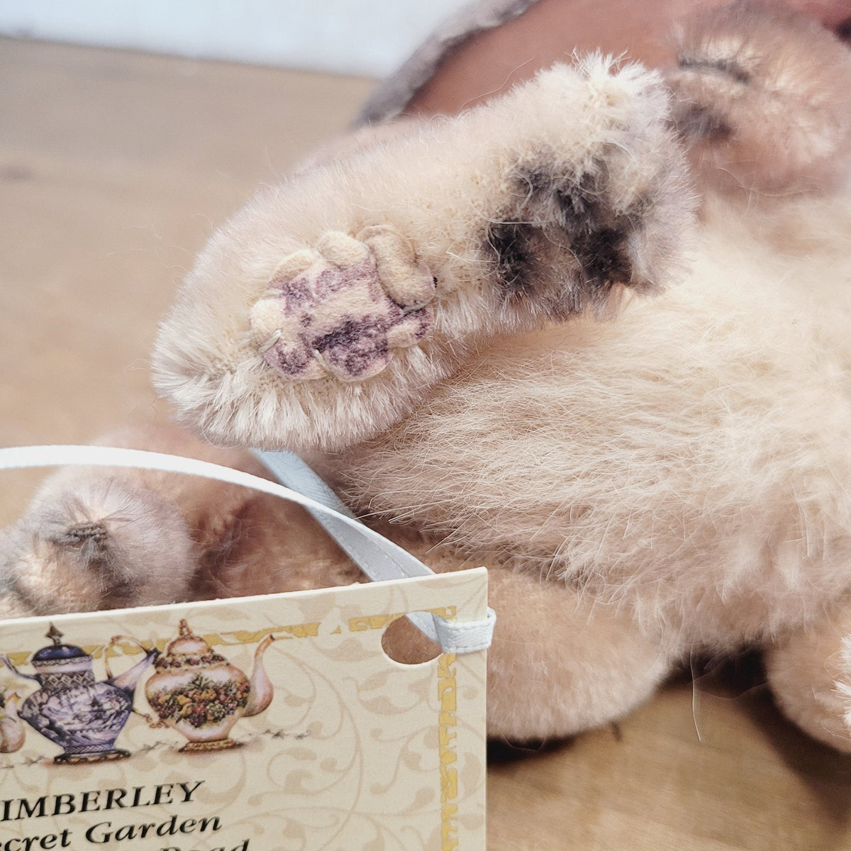 Mary Wimberley OOAK 7" Lexie Sleepy Bunny Jointed Artist Mohair Alpaca 2004