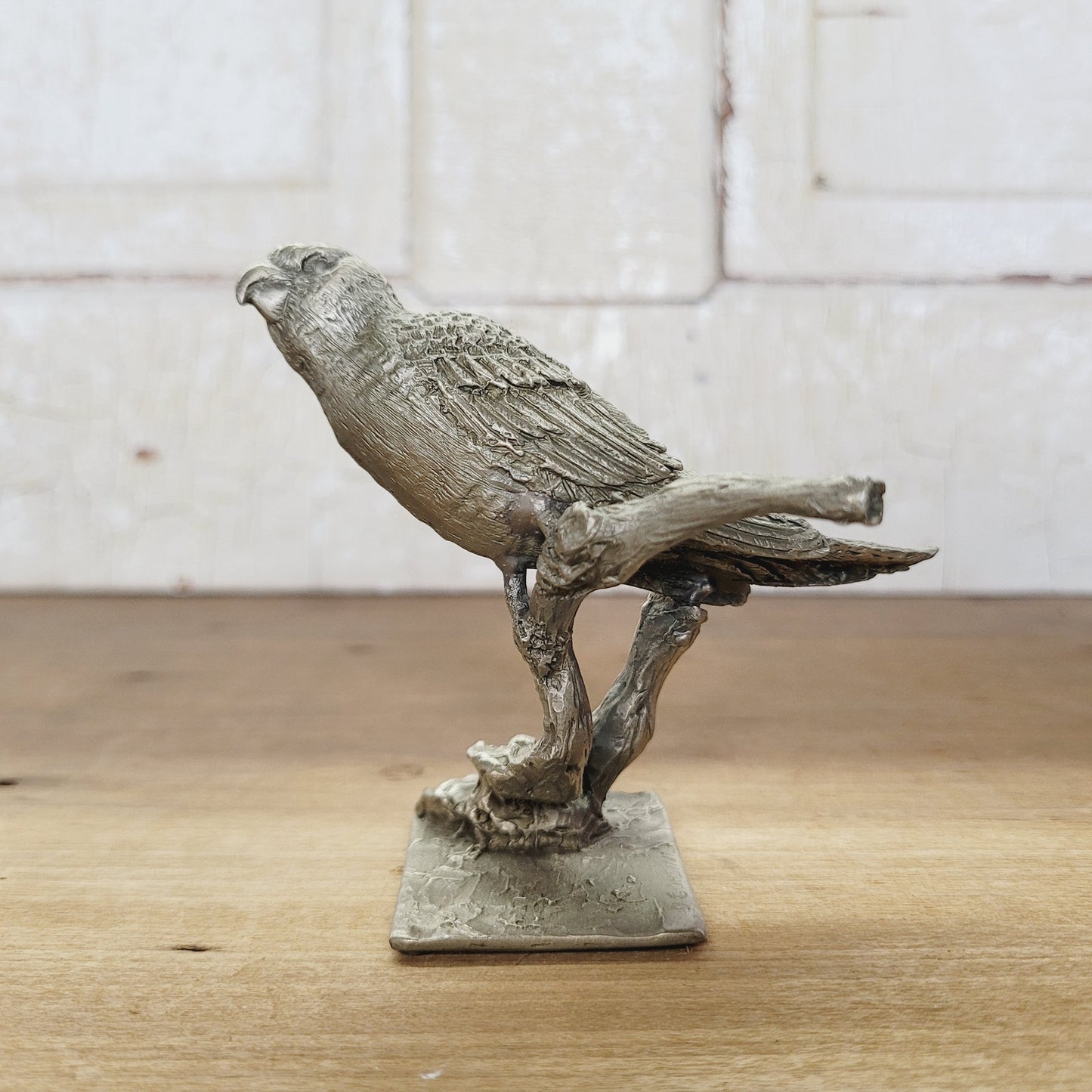 Hamilton Mint Pewter Bird Sculpture Douglas Corsini 1975