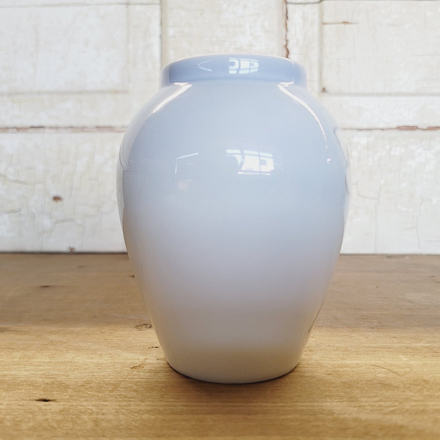 Lyngby Porcelæn Denmark Hand Painted Floral Vase 4” Danish Porcelain