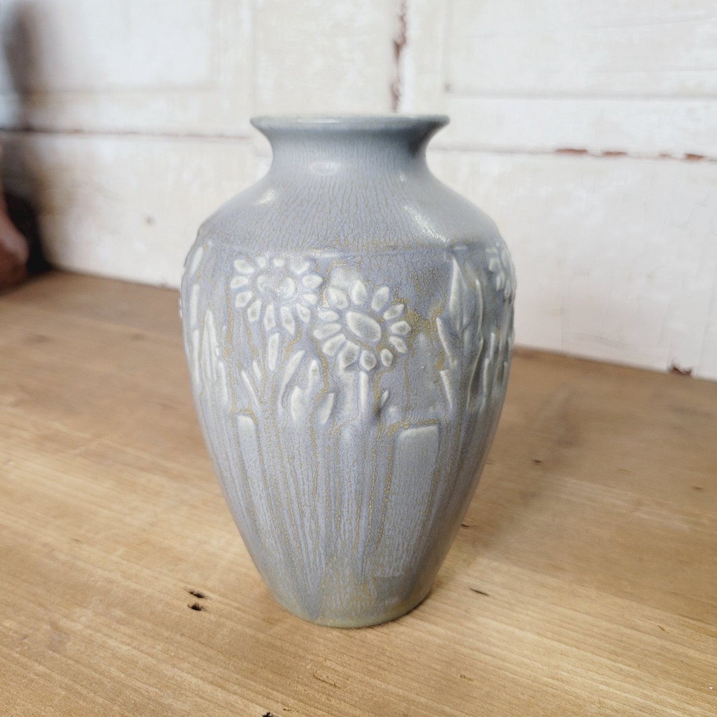 Rookwood 1923 Matte Gray Green Sunflower Vase Shape 2591 XXIII
