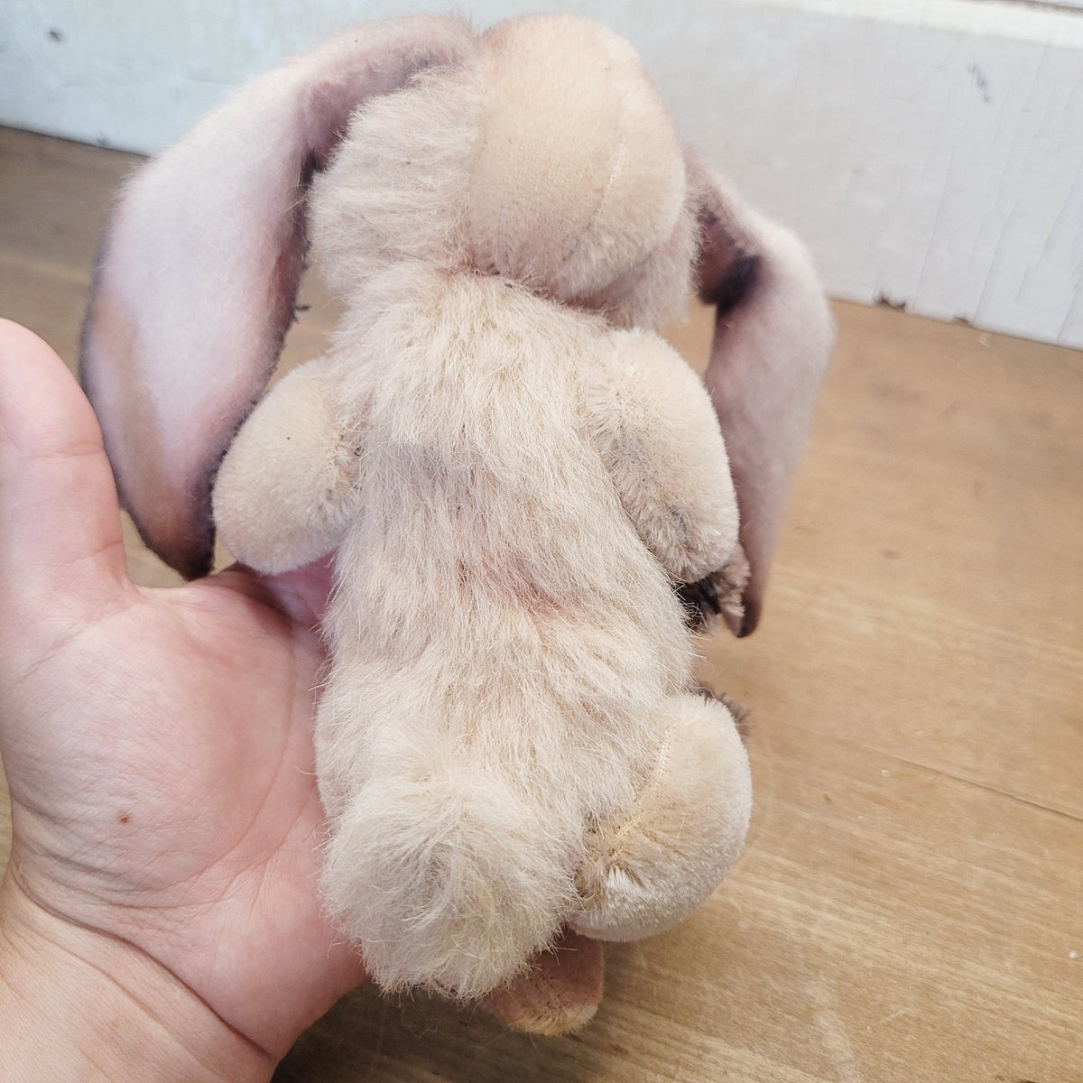 Mary Wimberley OOAK 7" Lexie Sleepy Bunny Jointed Artist Mohair Alpaca 2004