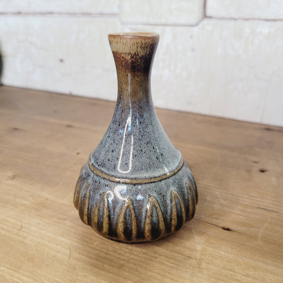 Pottery Craft USA Robert Maxwell Designed Bud Vase Glazed Marked PC USA