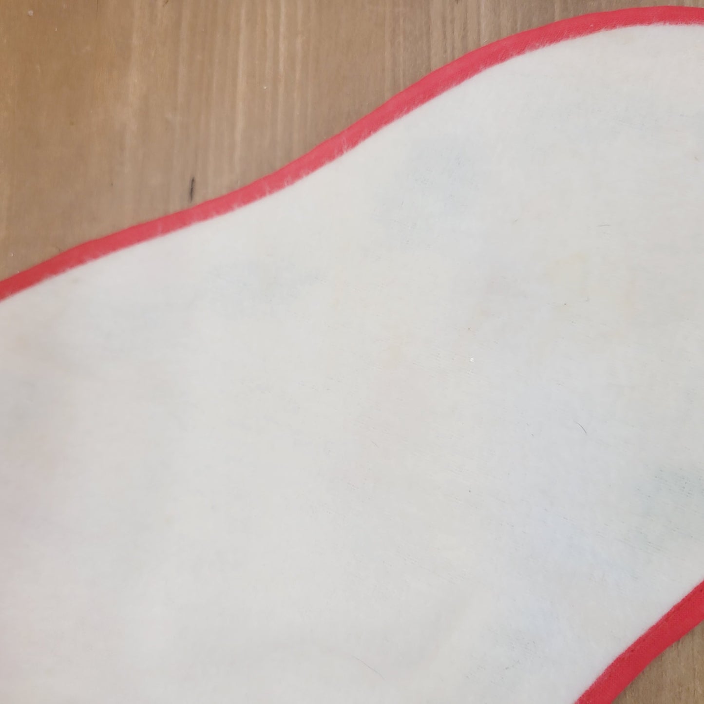 Vintage 19" Santa Claus Christmas Stocking Teddy Bear Candy Cane Just for You