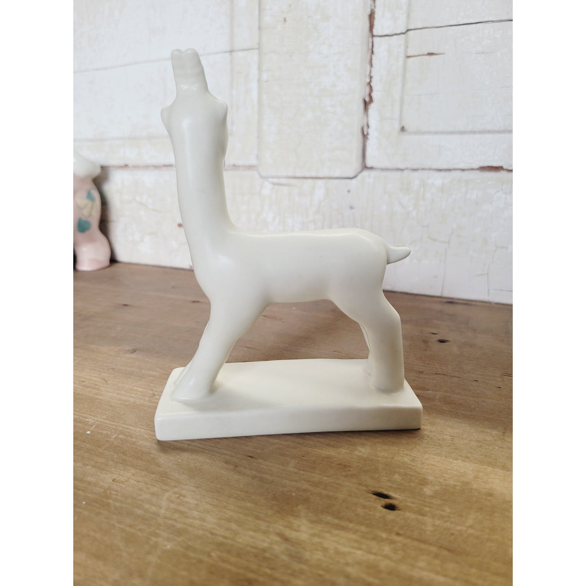Rookwood Pottery 1934 Matte White Goat Figurine #6170 Louise Abel