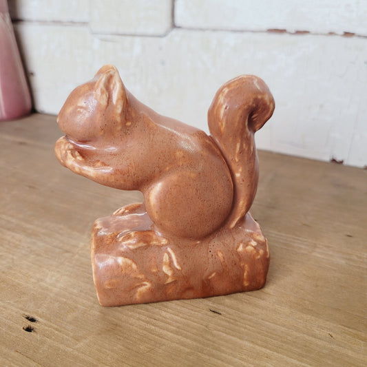 Rookwood 1929 Squirrel Paperweight Shape 6025 Sallie Toohey Artist Mark