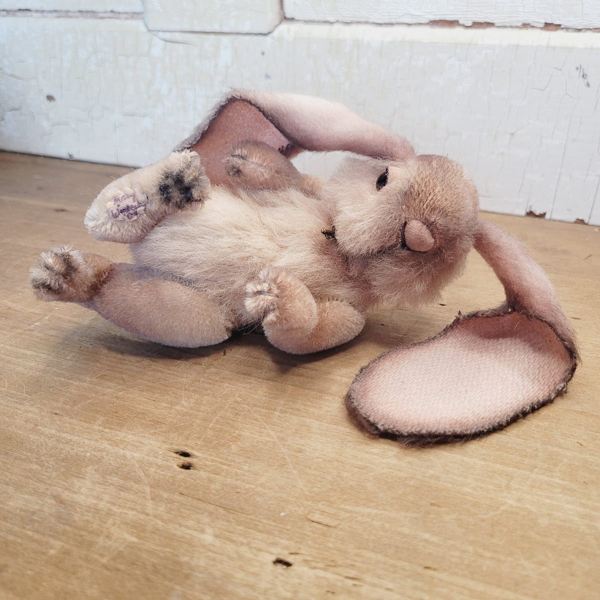 Mary Wimberley OOAK 7" Lexie Sleepy Bunny Jointed Artist Mohair Alpaca 2004