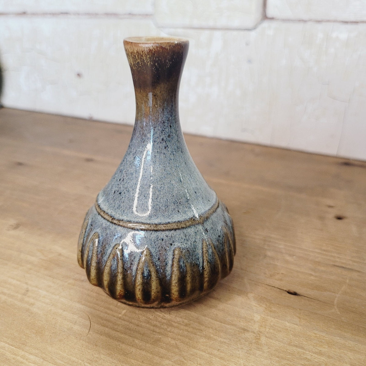 Pottery Craft USA Robert Maxwell Designed Bud Vase Glazed Marked PC USA