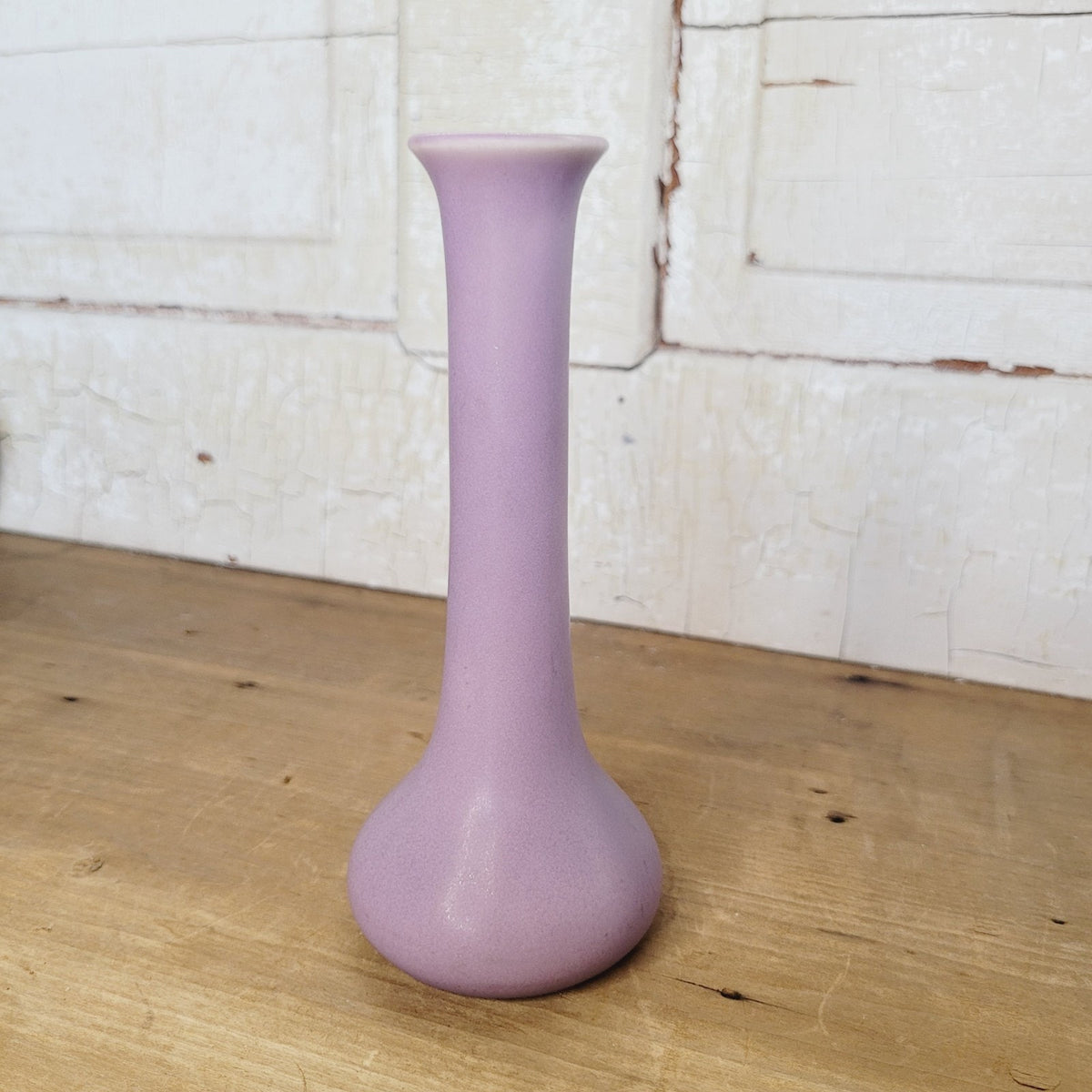 Rookwood Pottery 1930 #2309 Matte Lavender Solifleur Bud Vase Arts Crafts