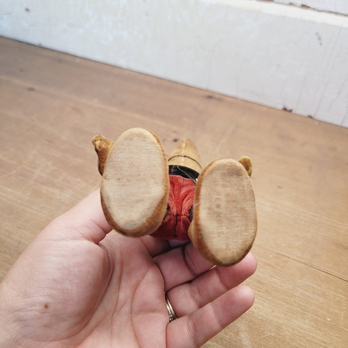 Rare Hard to Find 1930s Steiff Mickey Mouse Antique Velveteen Mouse 6"