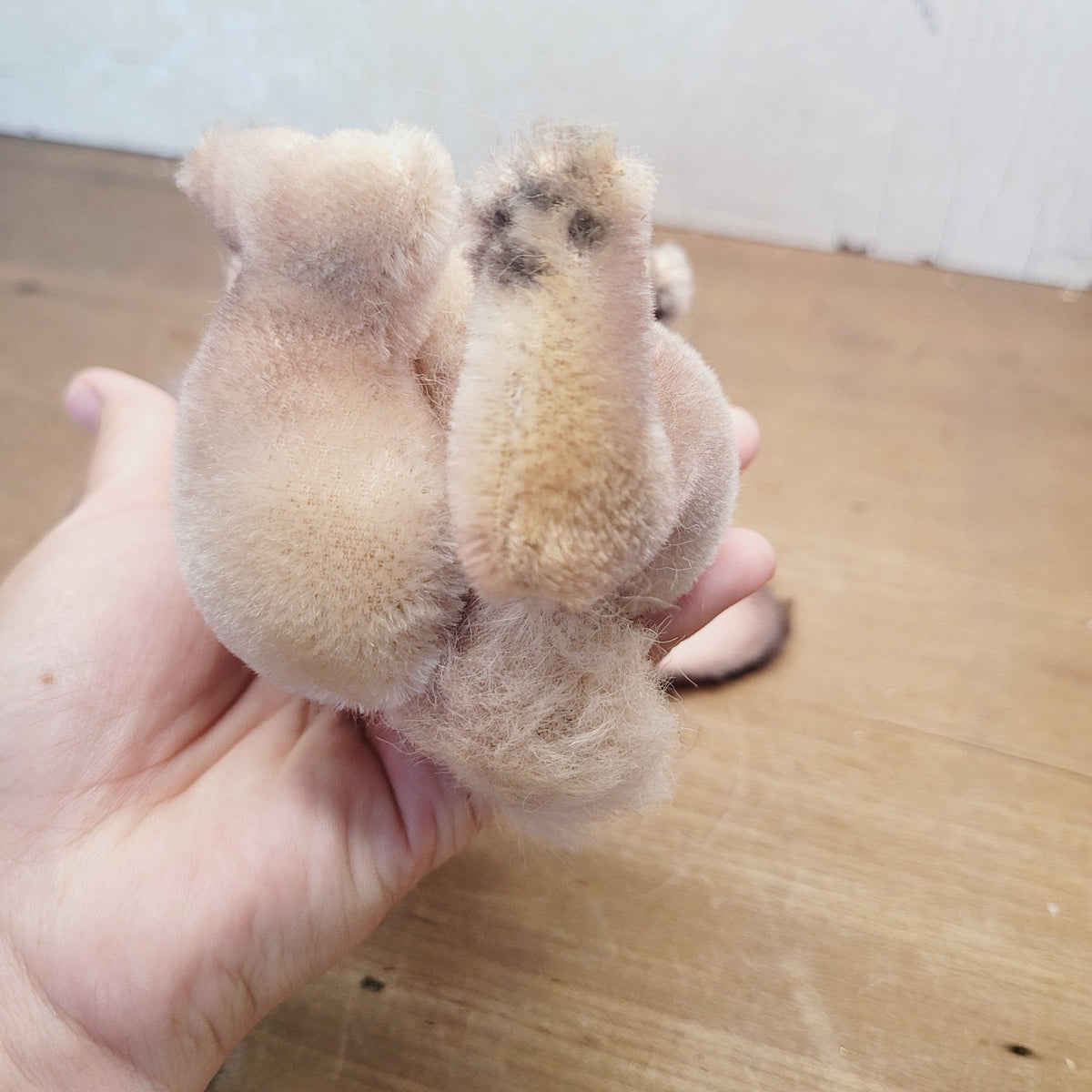 Mary Wimberley OOAK 7" Lexie Sleepy Bunny Jointed Artist Mohair Alpaca 2004
