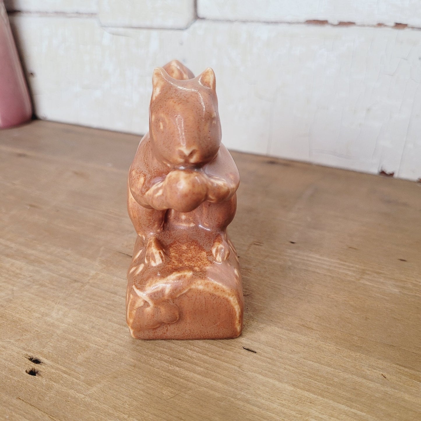 Rookwood 1929 Squirrel Paperweight Shape 6025 Sallie Toohey Artist Mark