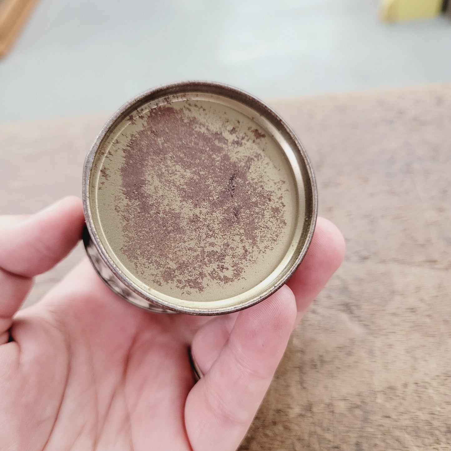 Sheridan Bantam 5MM Ammo Tin Empty Metal Pellet Can Racine WI Vintage
