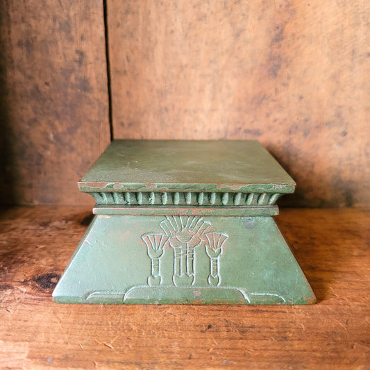 Antique Bradley & Hubbard Bronze Stamp Box