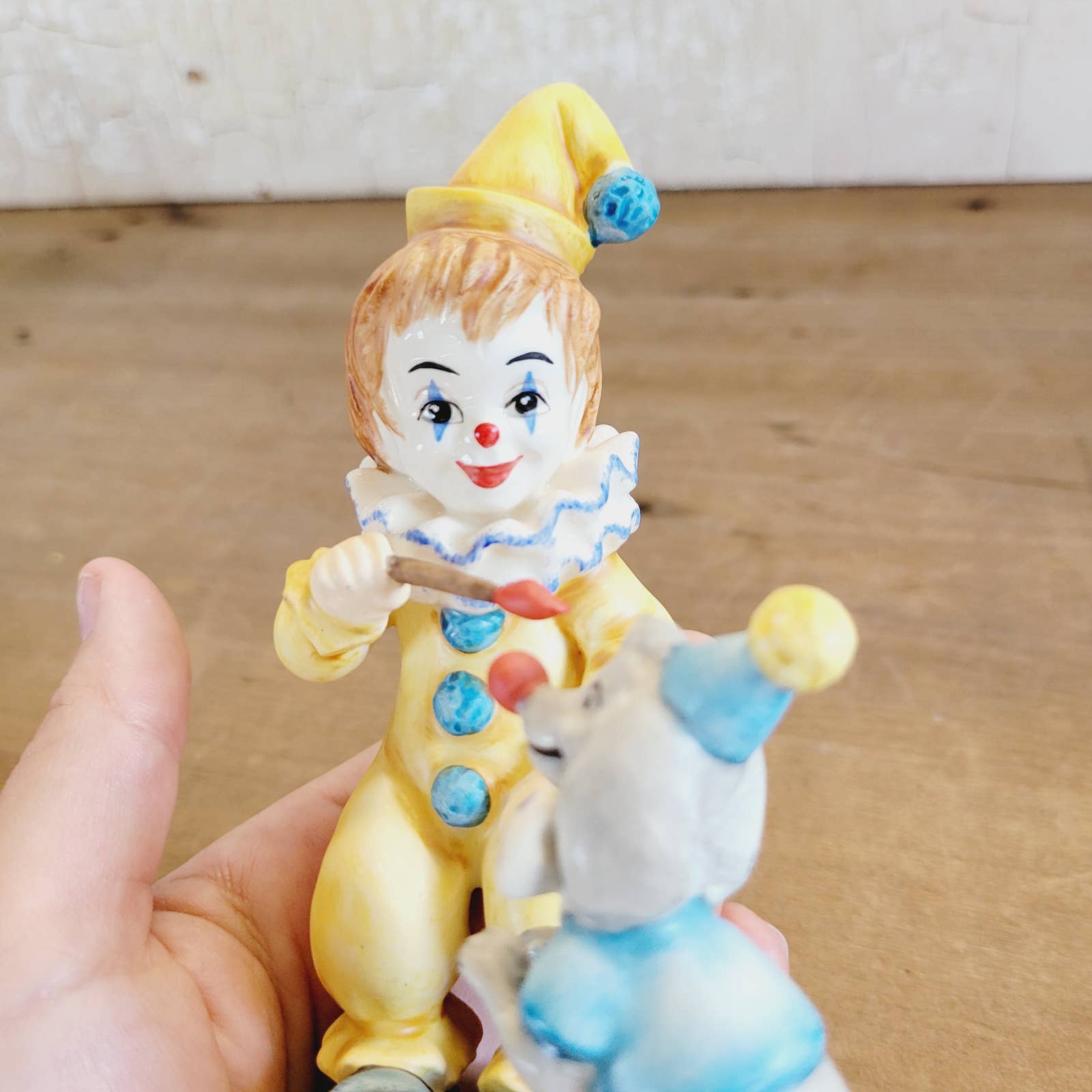 Vintage Austrian factory Ceramic Clown by