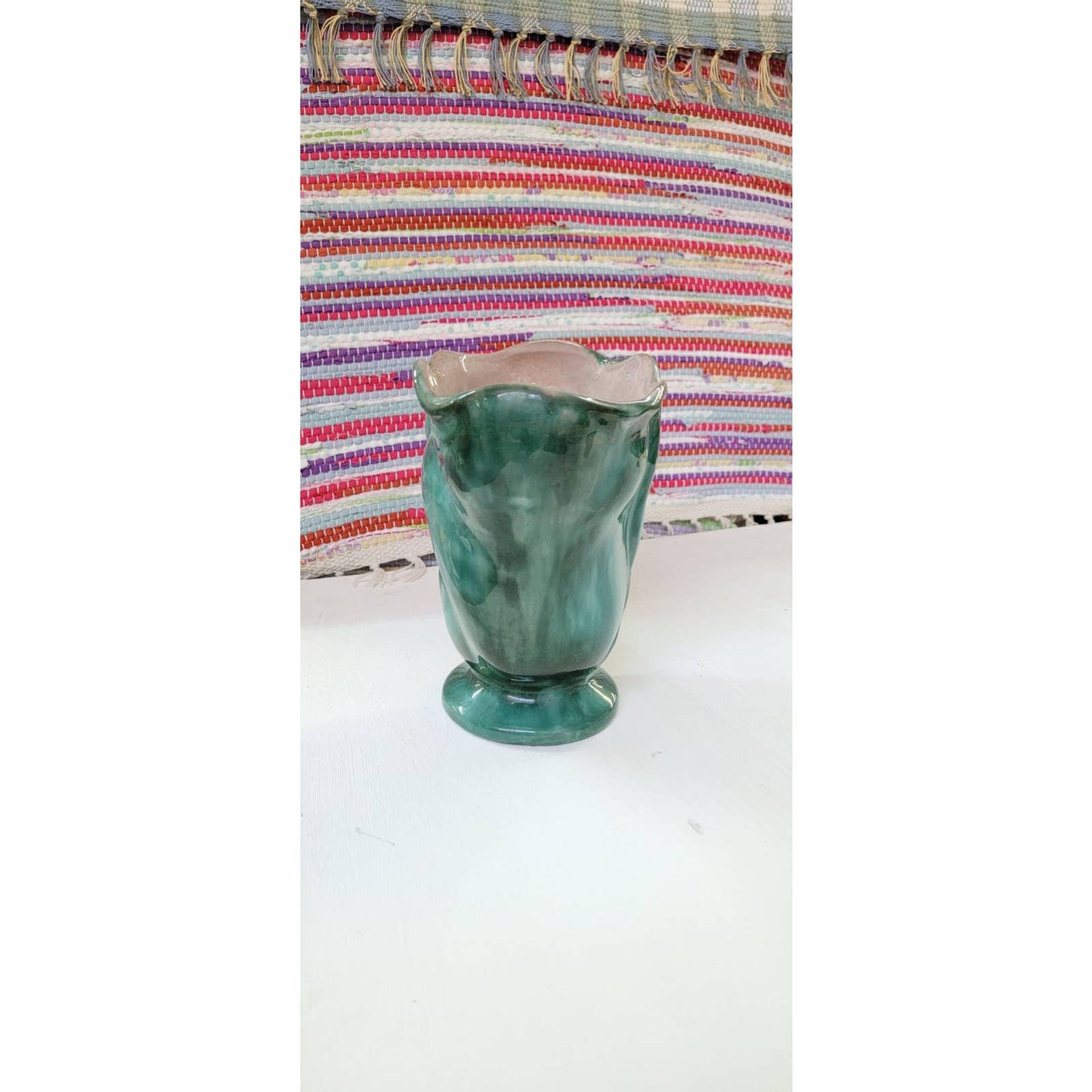 Vintage Stangl Terra Rose Vase Pottery