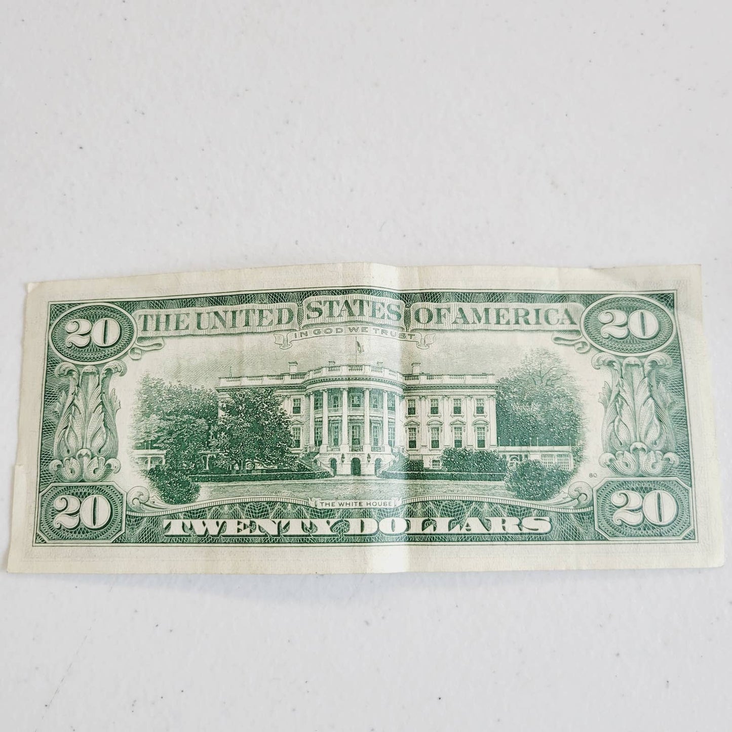 1969 $20 Twenty Dollar Bill Currency E