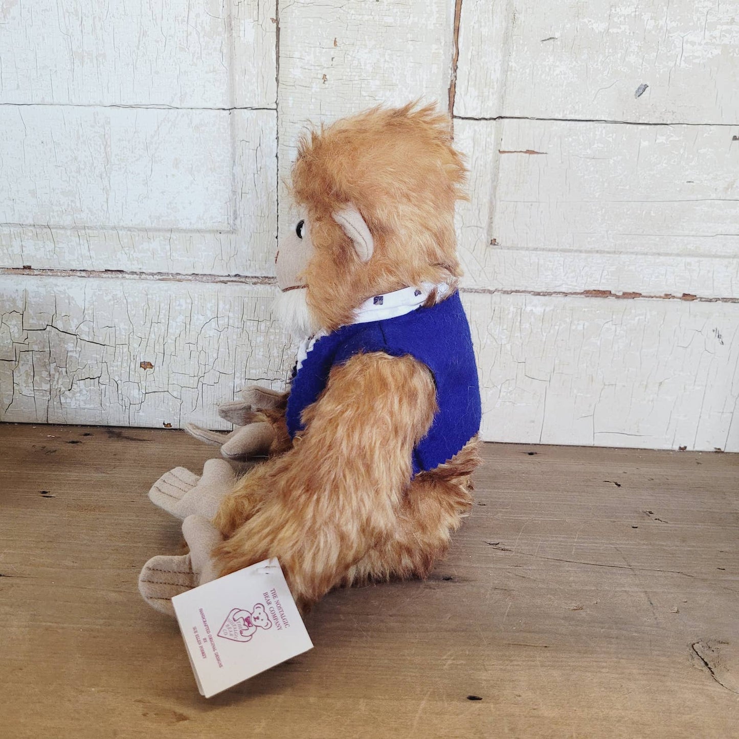 Rare Vintage Sue Foskey Nostalgic Bear Co Monkey Limited Edition Signed