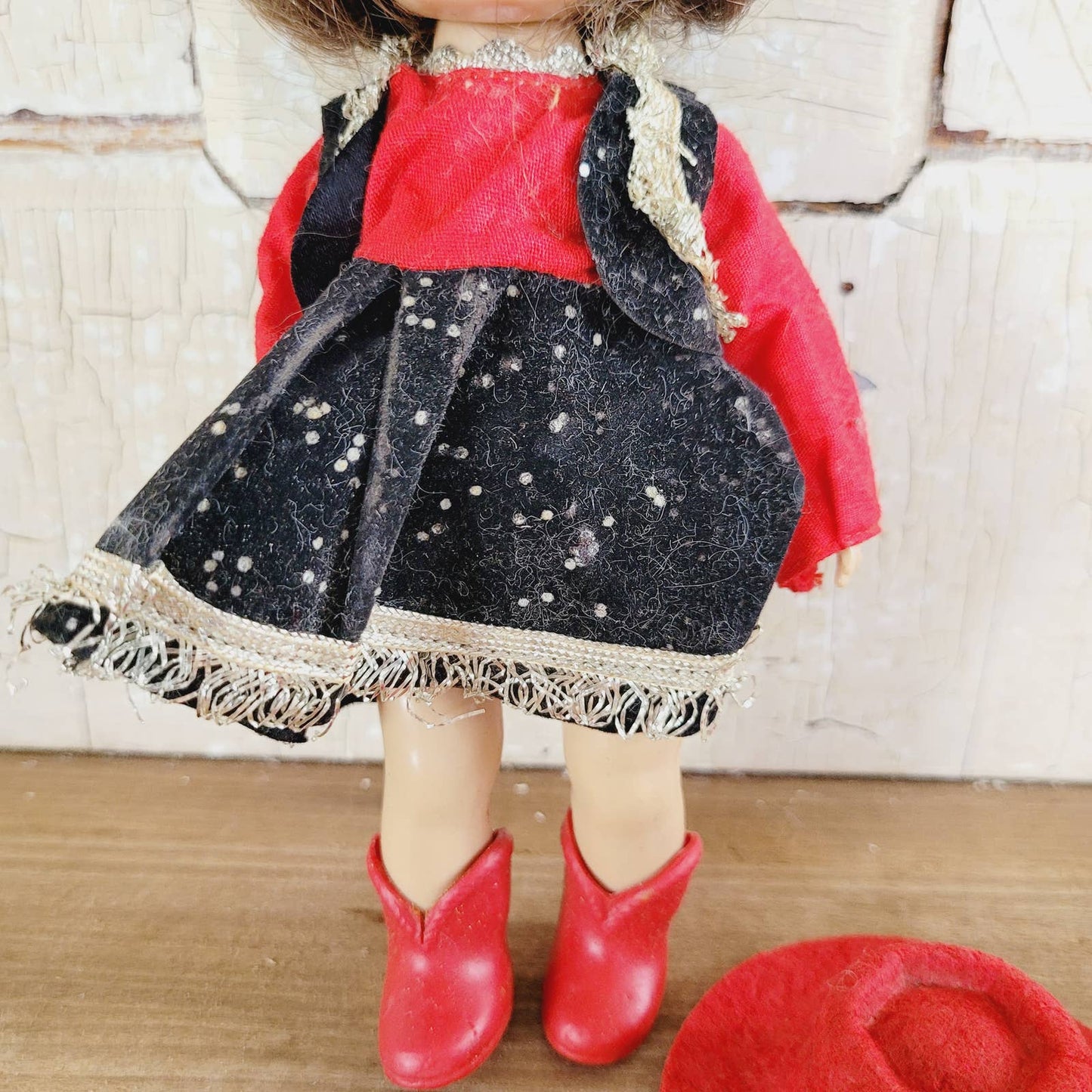 Vintage Ginny Doll Cowgirl Outfit