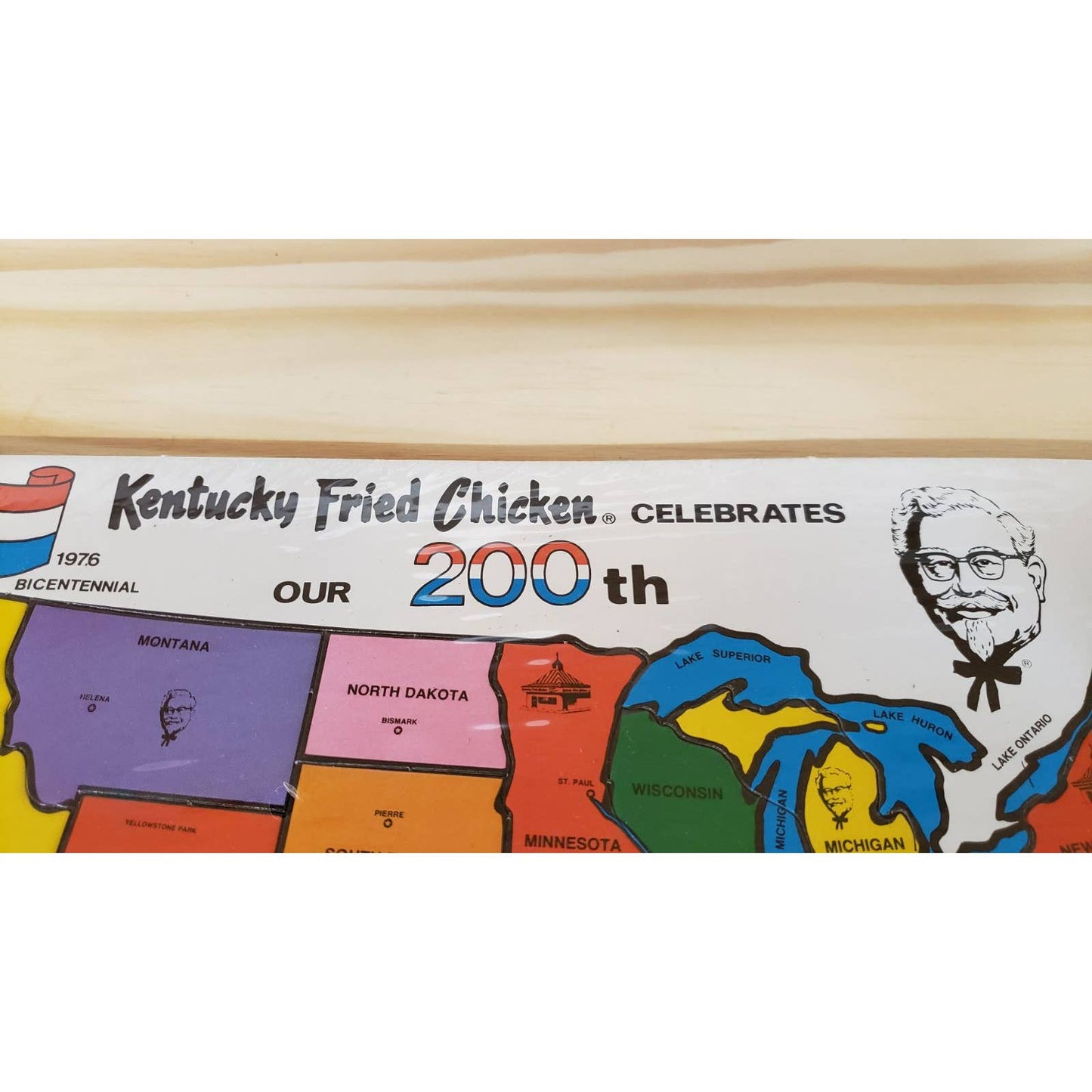 Vintage KFC USA Puzzle Never Opened