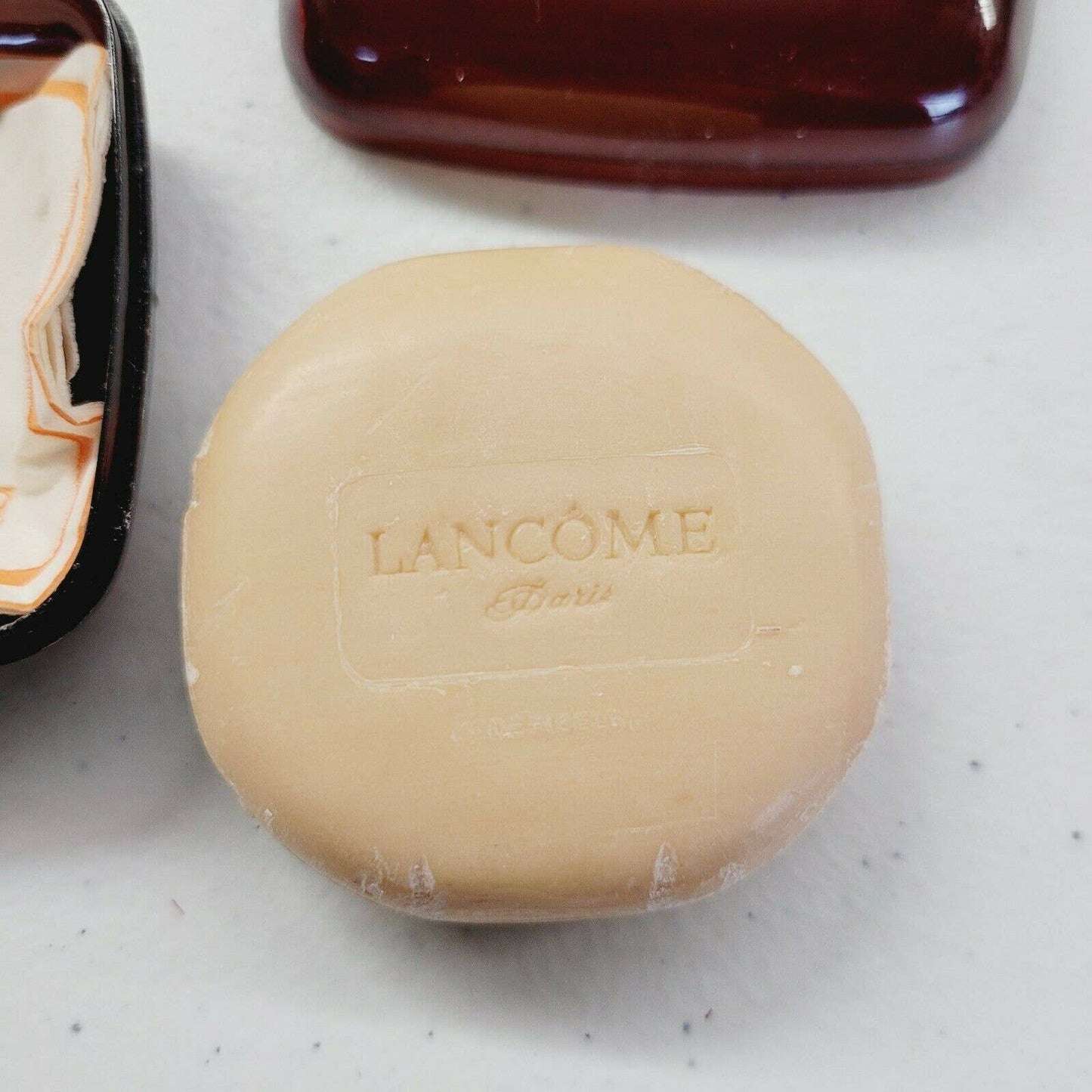 Vintage Lancome Hotel Prince de Galles Paris Soap & Soapbox.