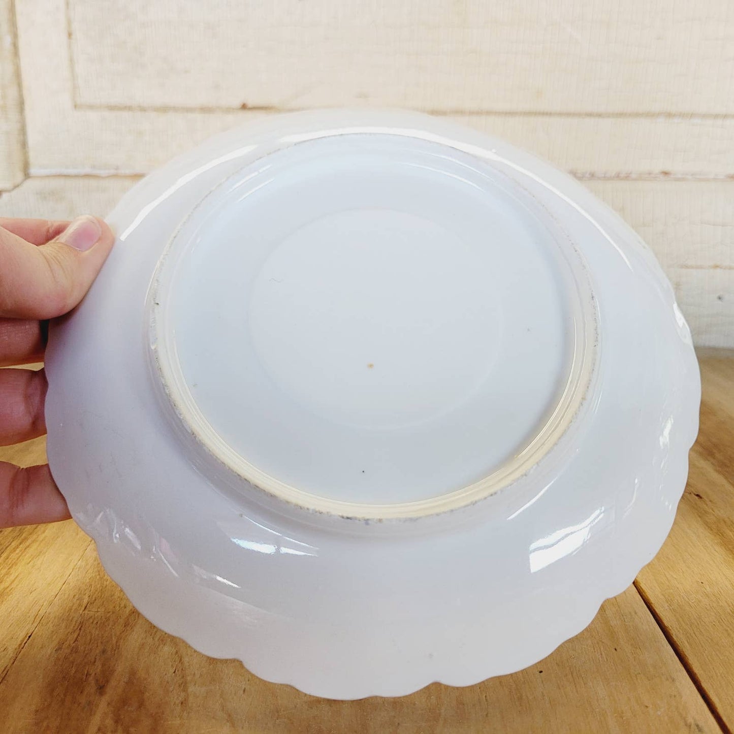 Antique Porcelain Mustache Cup and Saucer Germany