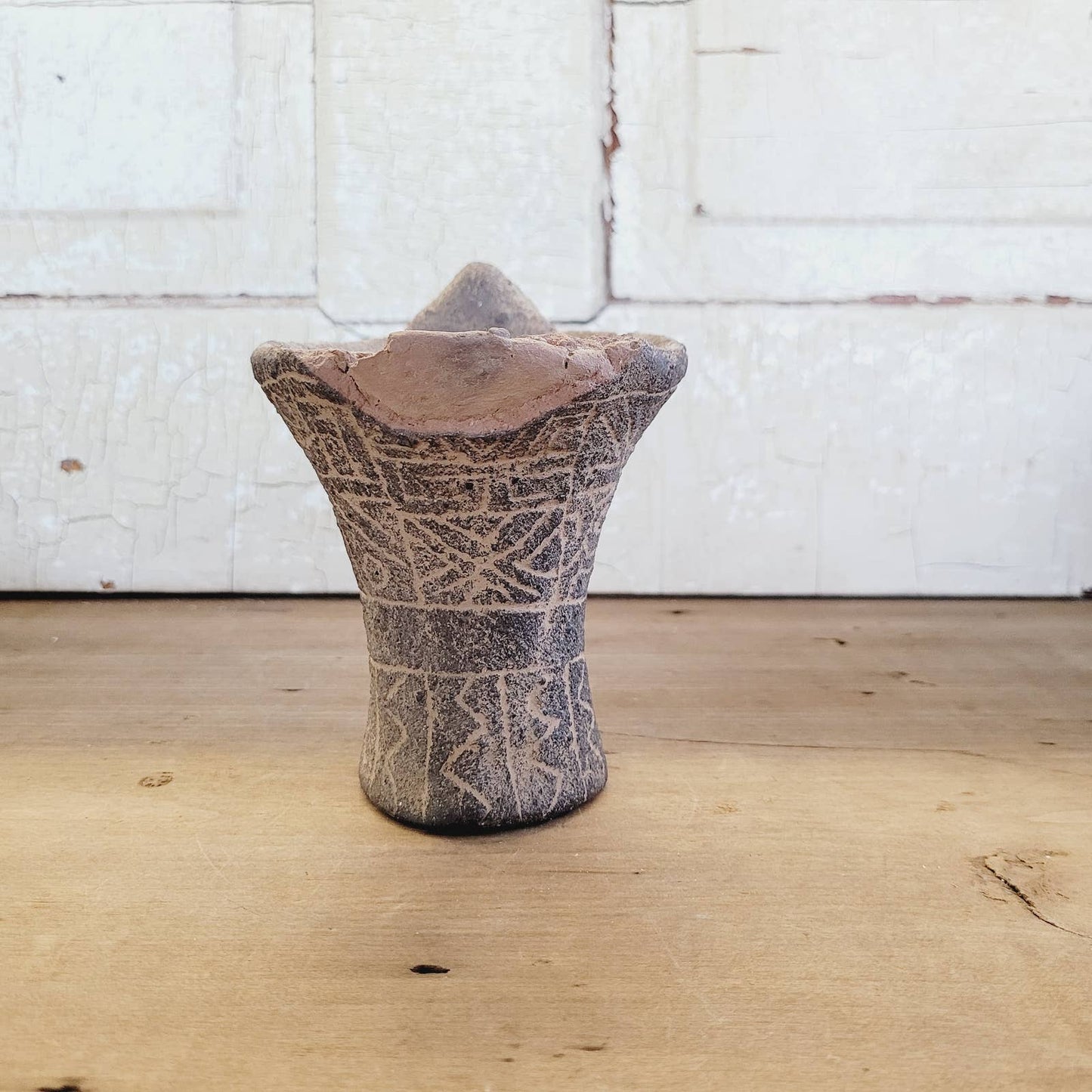 Antique Native American Pottery Vessel